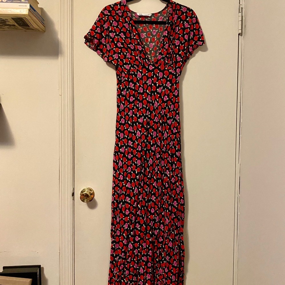 Floral Zara maxi dress